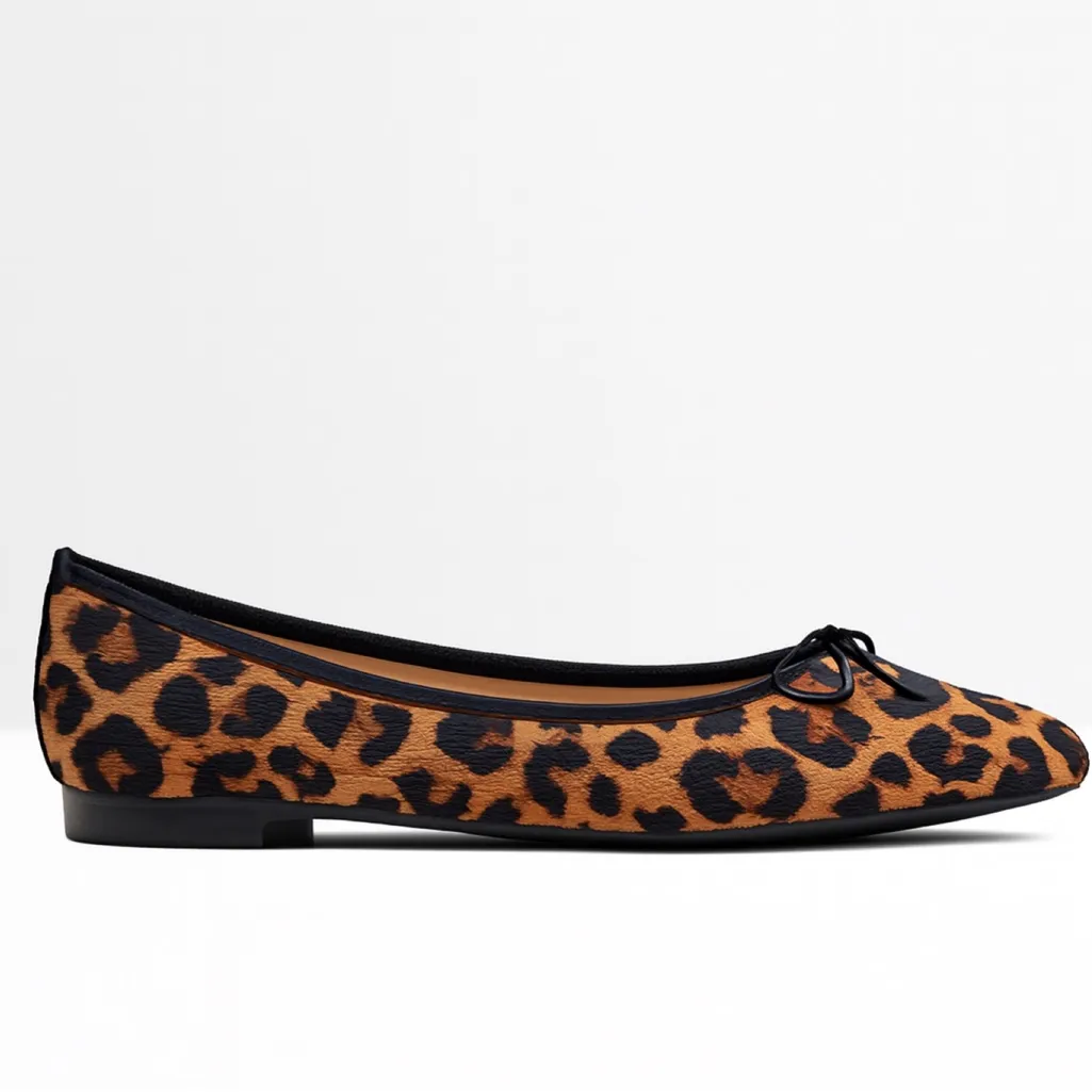 C. Paravana Leopard Patterned Women's Loafers Brown Size 9 - Image 3