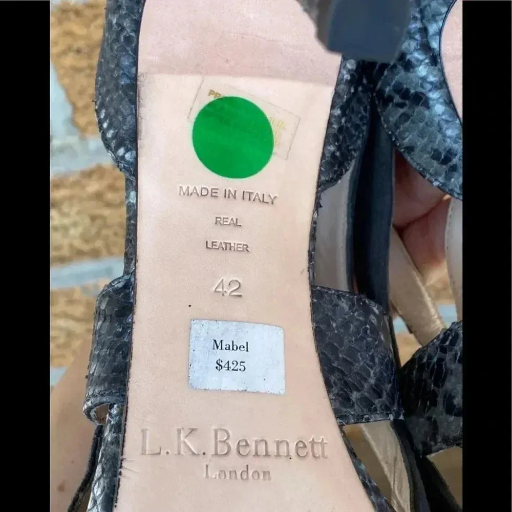 LK benett mabel shoes size 42 Gray - Image 6