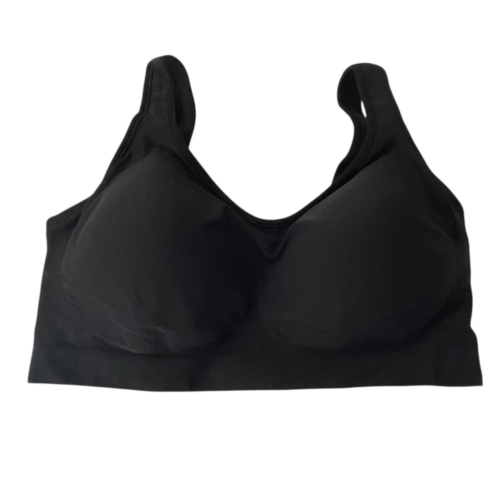 Truekind Daily Comfort Wireless Shaper Bra Black Size XL 40C 38D 40D 38DD 36DDD - Image 8
