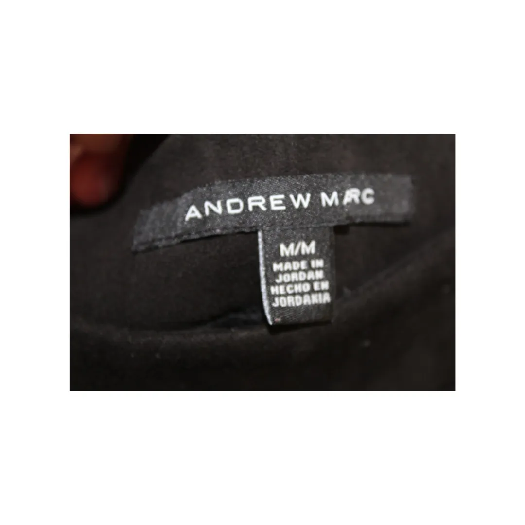 Andrew Marc Black‎ Pull On Suede Look Microfiber Leggings Womens Medium - Image 3