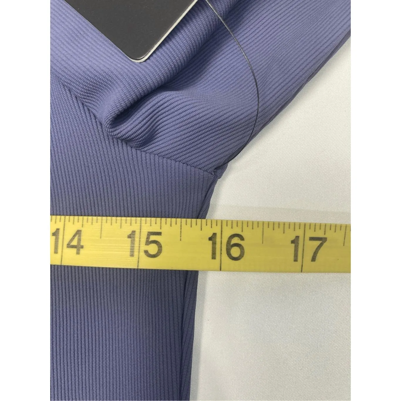 90 Degrees by Reflex Ribbed Henley‎ Nightshade Blue S - Image 3