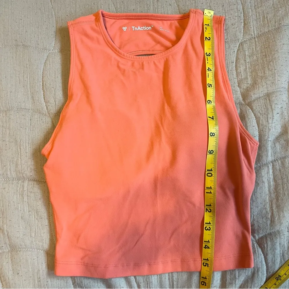 Aritzia TNA Coral Workout Athletic Tank Top Orange Size XS - Image 5