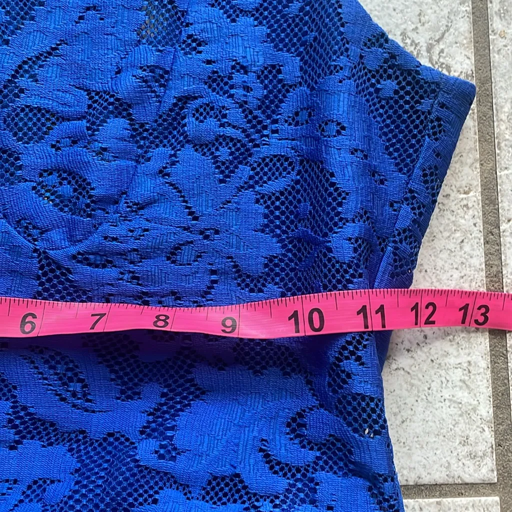 Nookie Renegades Lace Dress in Cobalt - Image 12