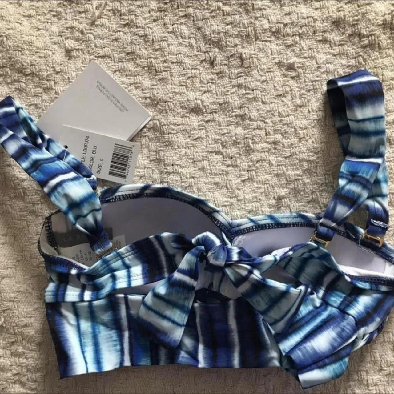 La Blanca  Bandeau Bikini Top - Image 4