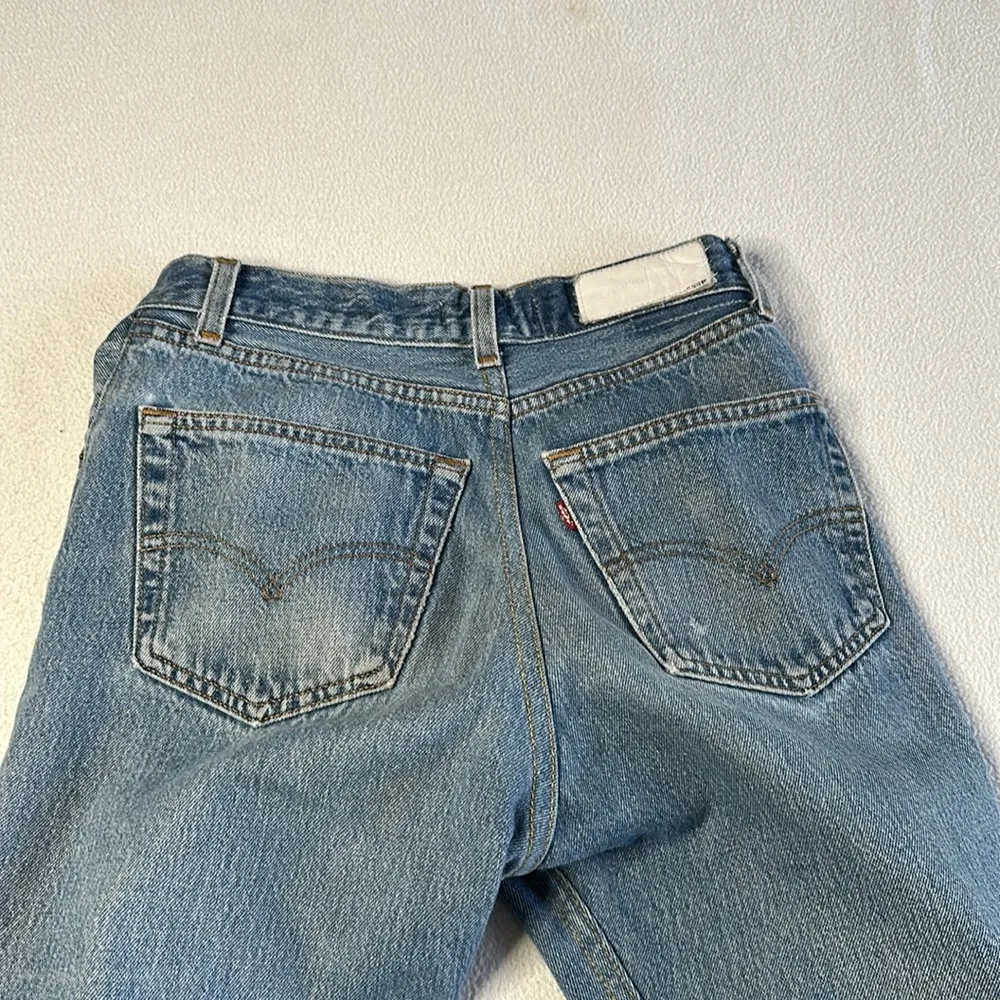 RE/DONE Levi’s Collab Distressed Jeans - Image 4