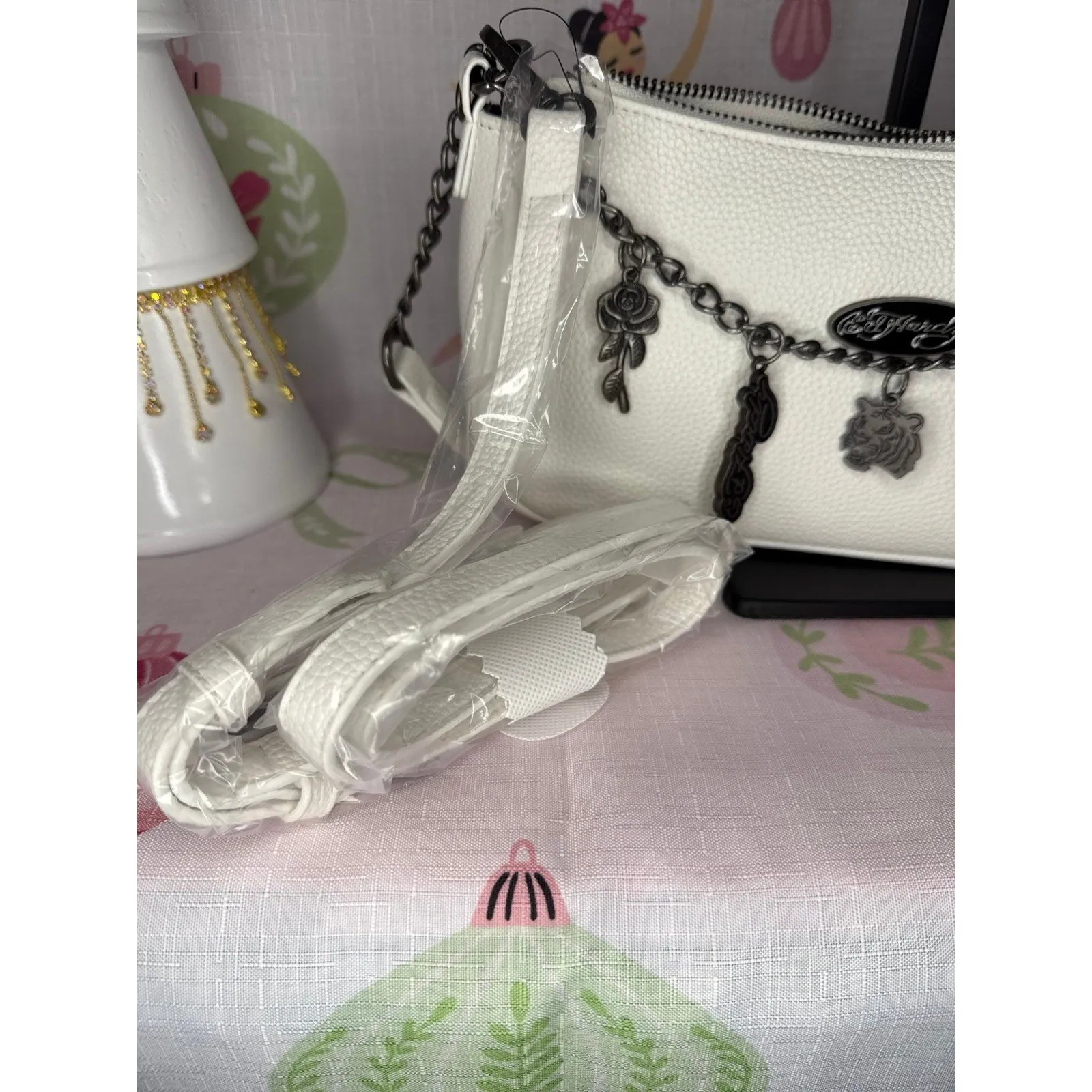 NWT Ed Hardy Nolita Charm Shoulder Bag - Image 5