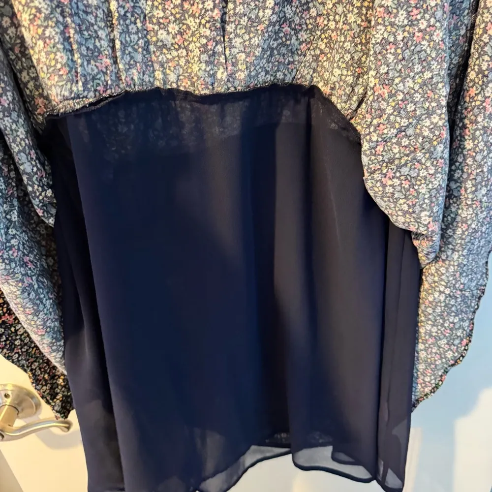 RAILS Everly Freesia Floral Long Sleeve Tiered Dress | L - Image 6