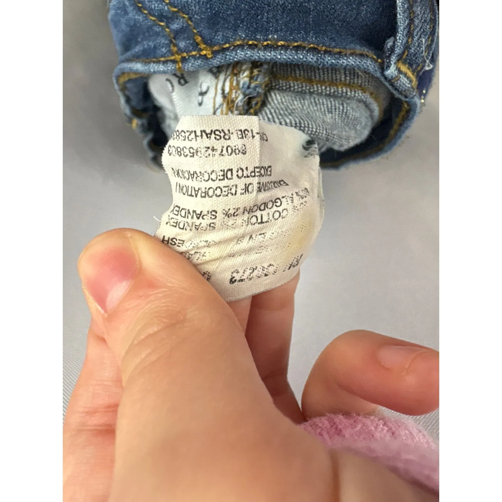 Women’s Rock & Republic Size 8 Dark Blue Skinny Jeans - Image 7