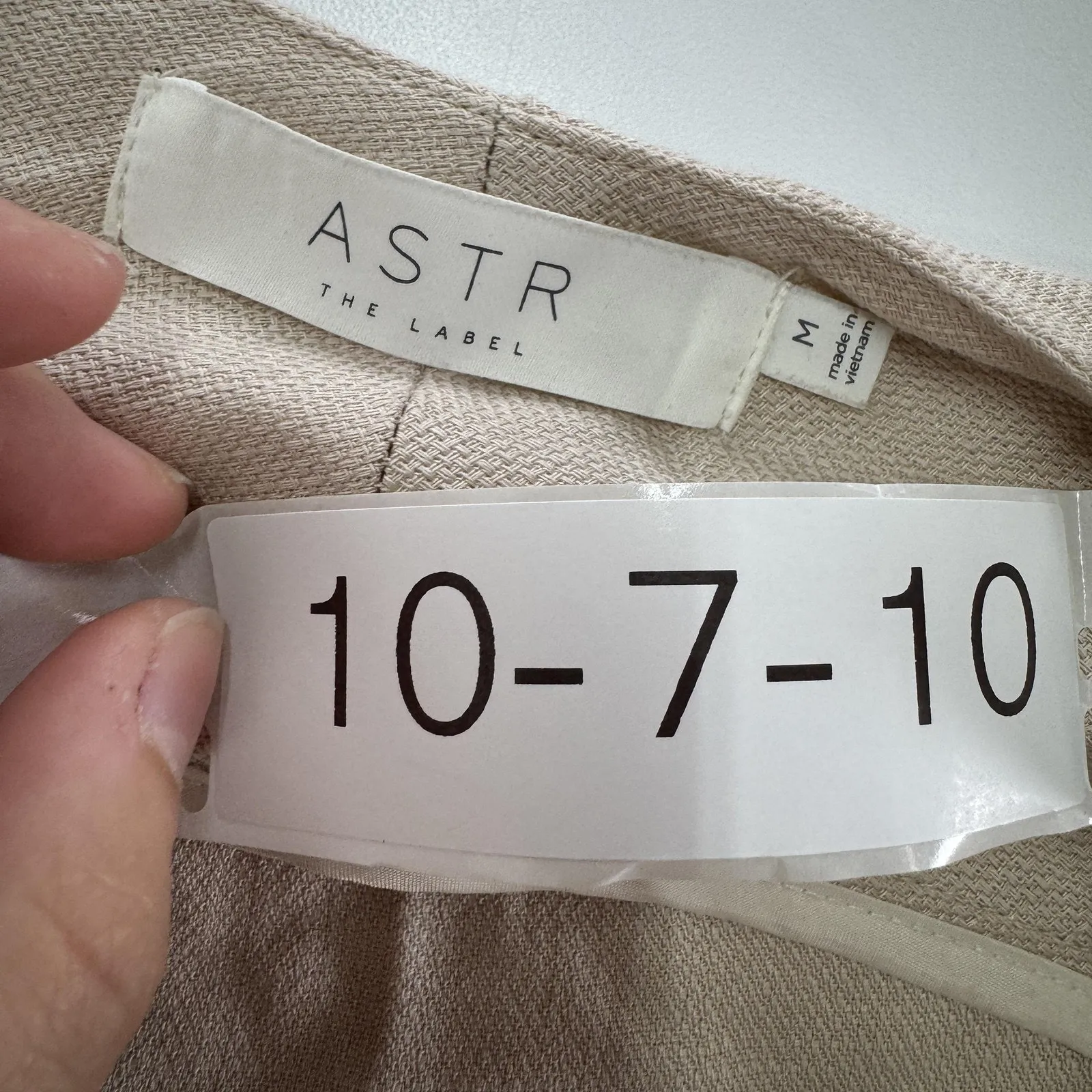 ASTR The Label Jacket Womens‎ Medium Open Front Lightweight Layer Blazer - Image 4