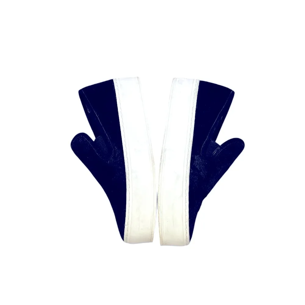 Loeffler Randall Black Cowhide Leather Kane Flat Slipon Platform Sneakers 7.5 - Image 4