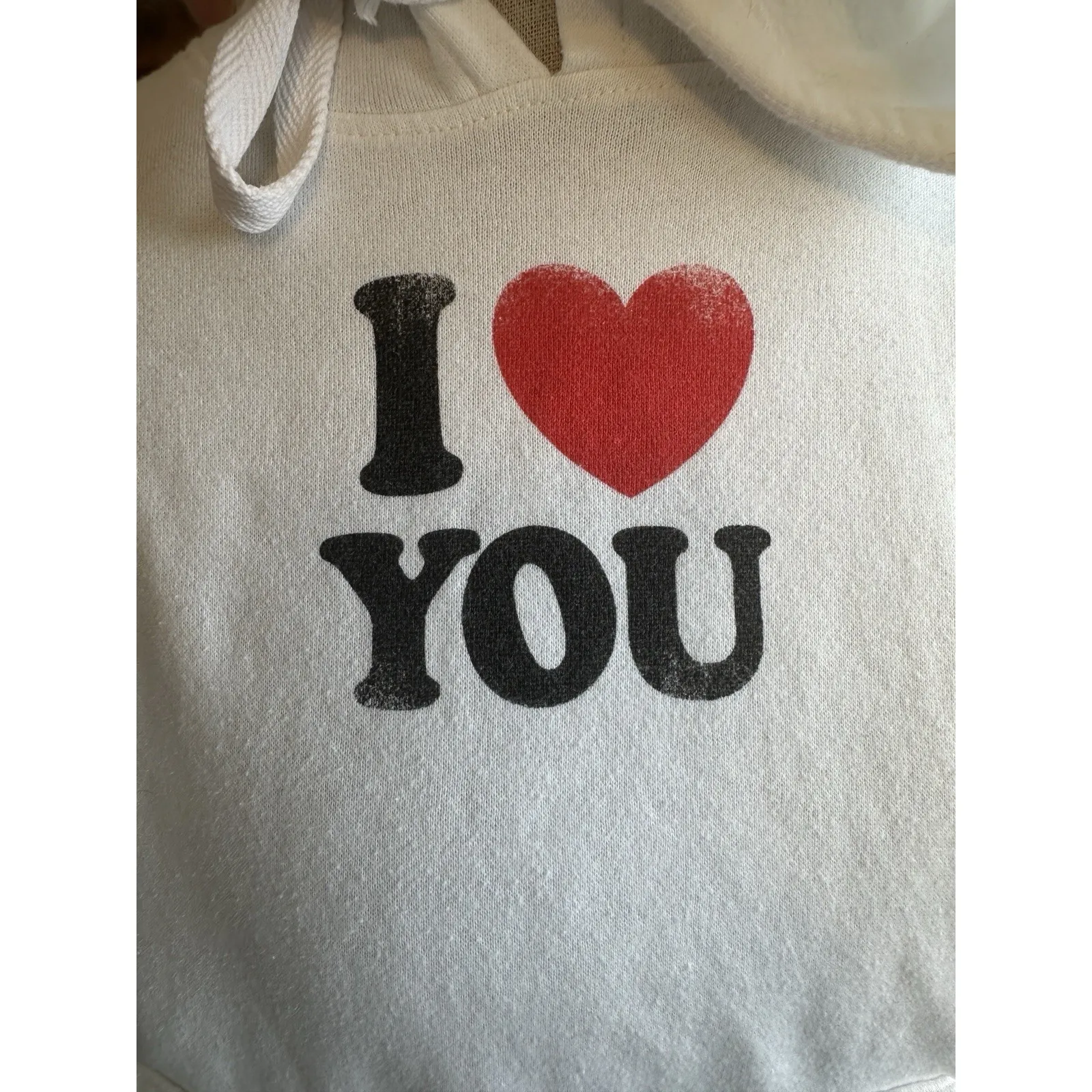 Rebecca Minkoff I Heart You Roxanne Hoodie In White‎ Multi Size S - Image 4