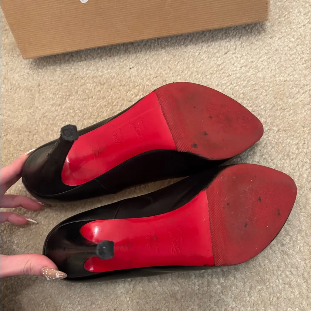 Christian Louboutin Rolando Platform Heels - Image 3