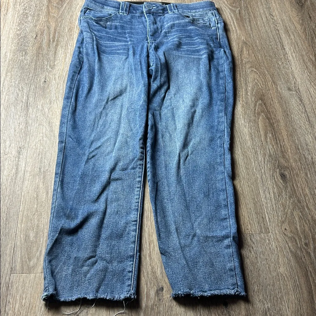 Democracy  “Ab Technology” Ankle Jeans Size 12 - Image 2