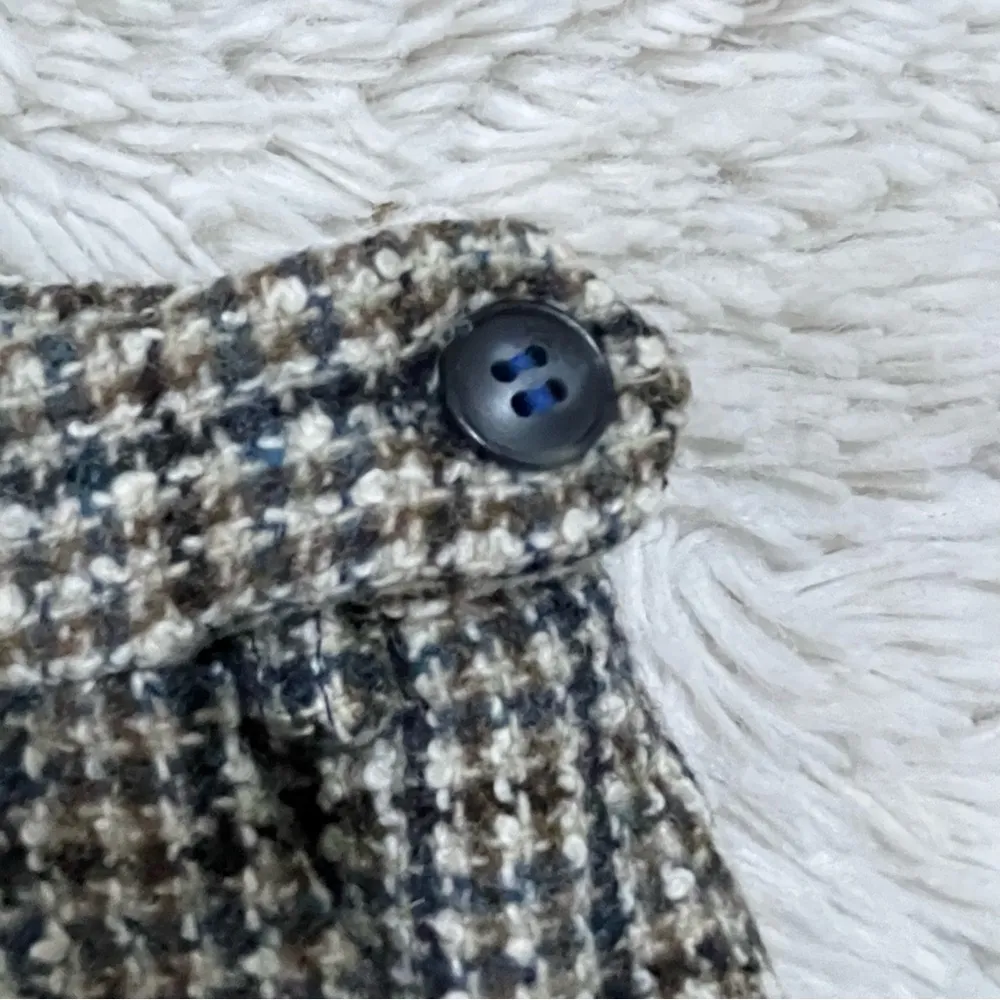 Vintage Women’s JH Collectibles Tweed Houndstooth Wool Blend Skirt size SM Union Gray - Image 8