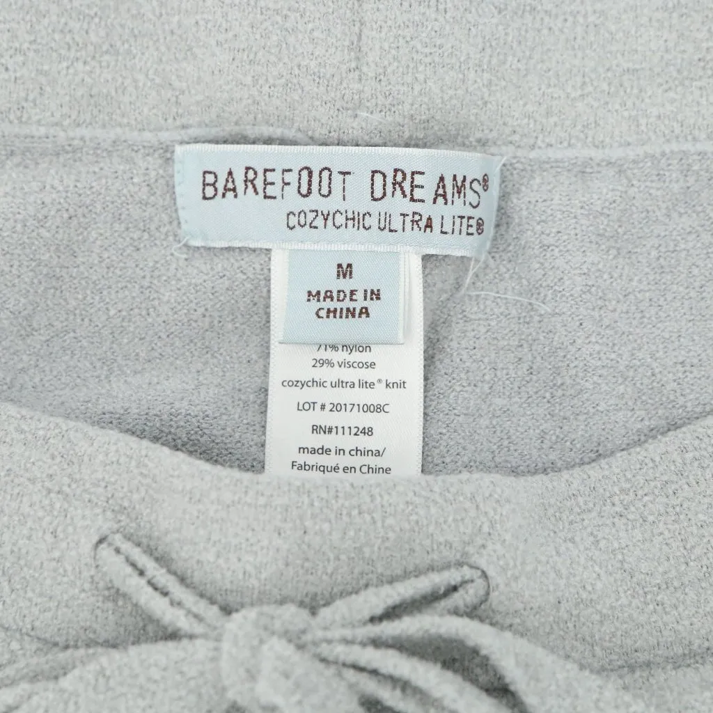 Barefoot Dreams CozyChic Ultra Lite Dove Gray Culotte Cropped Pants M - Image 5