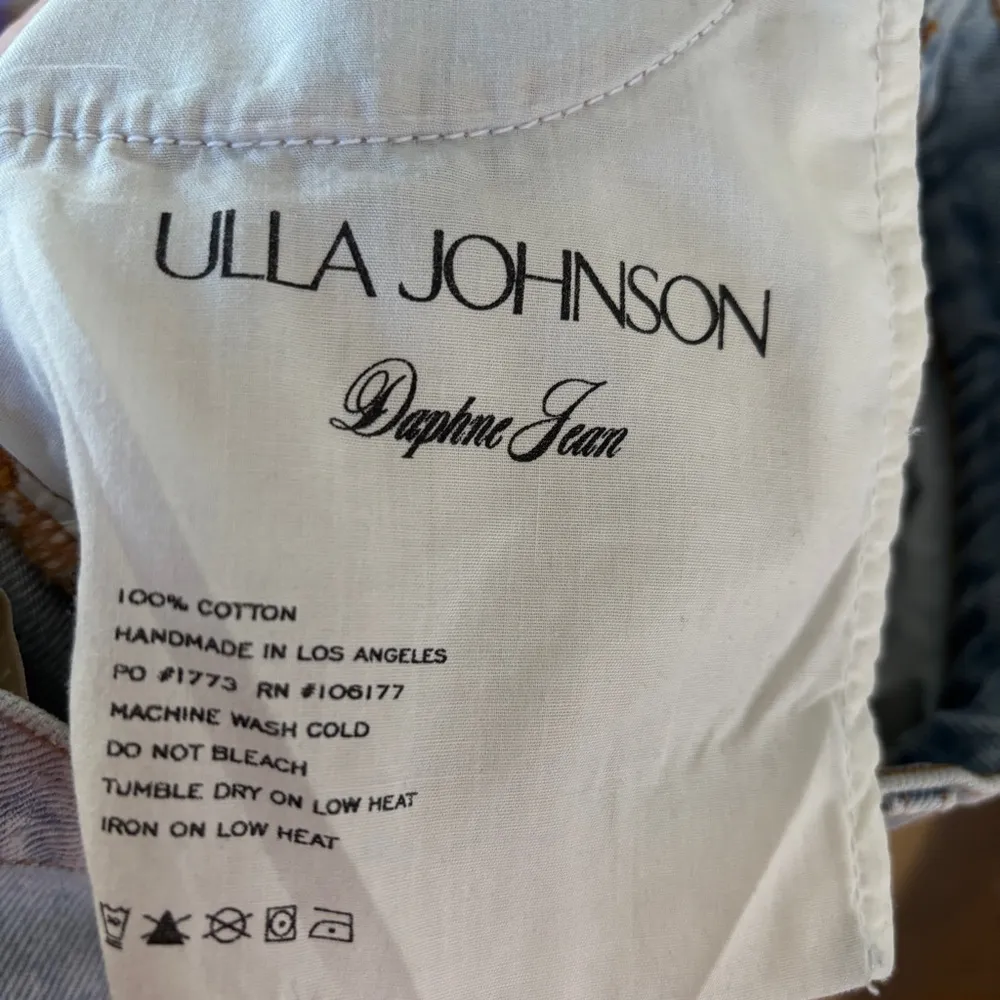 Ulla Johnson Daphne Jean in Glacier (light wash) -‎ Size 24 Slim Boyfriend Style - Image 13
