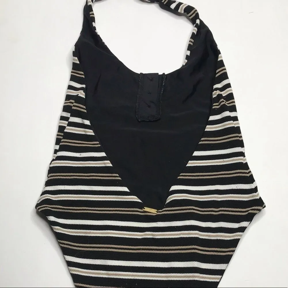 Beach Bunny Striped One Piece Bathing Suit - Image 4
