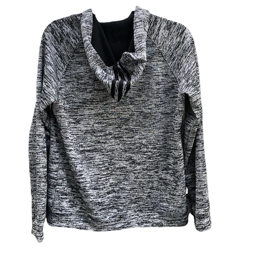 ADIDAS WOMENS ZIP UP HOODIE - Image 3