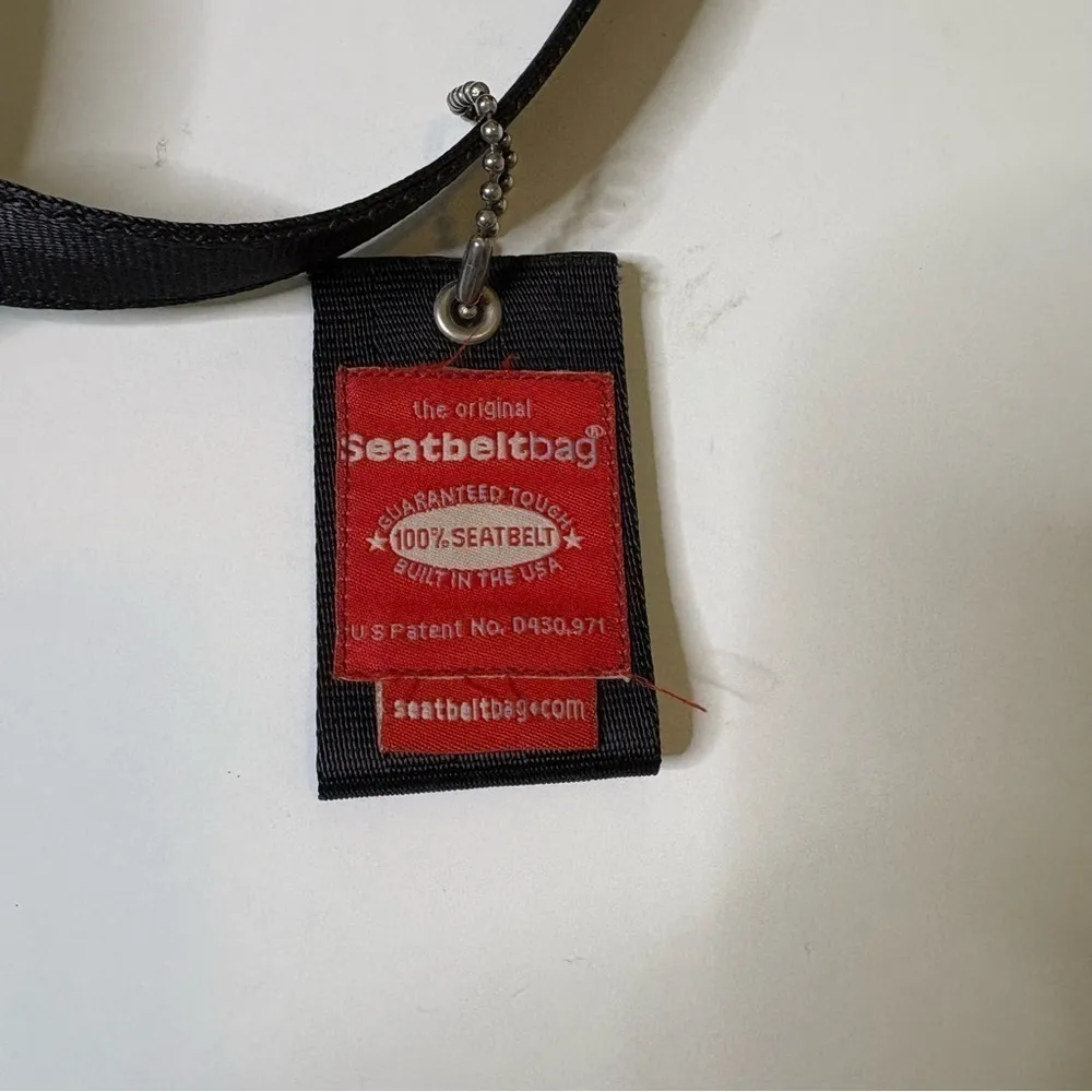 Seatbelt Bag The Original Black Small Purse Shoulder Bag Handbag - Image 4