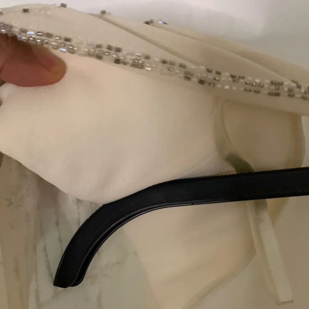 R & M Richards Cream Beaded Jacket - Image 4