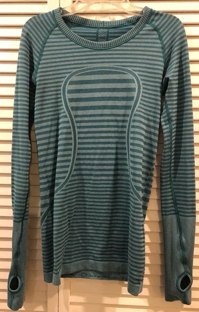 Lululemon striped long sleeve - Image 2