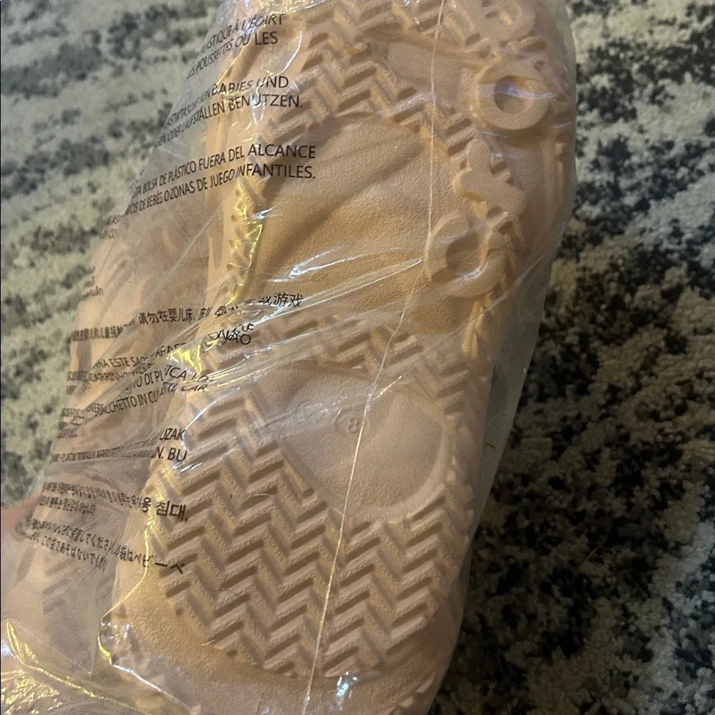 Crocs Caged Clog Pink Caramel Women size 8 - Image 5