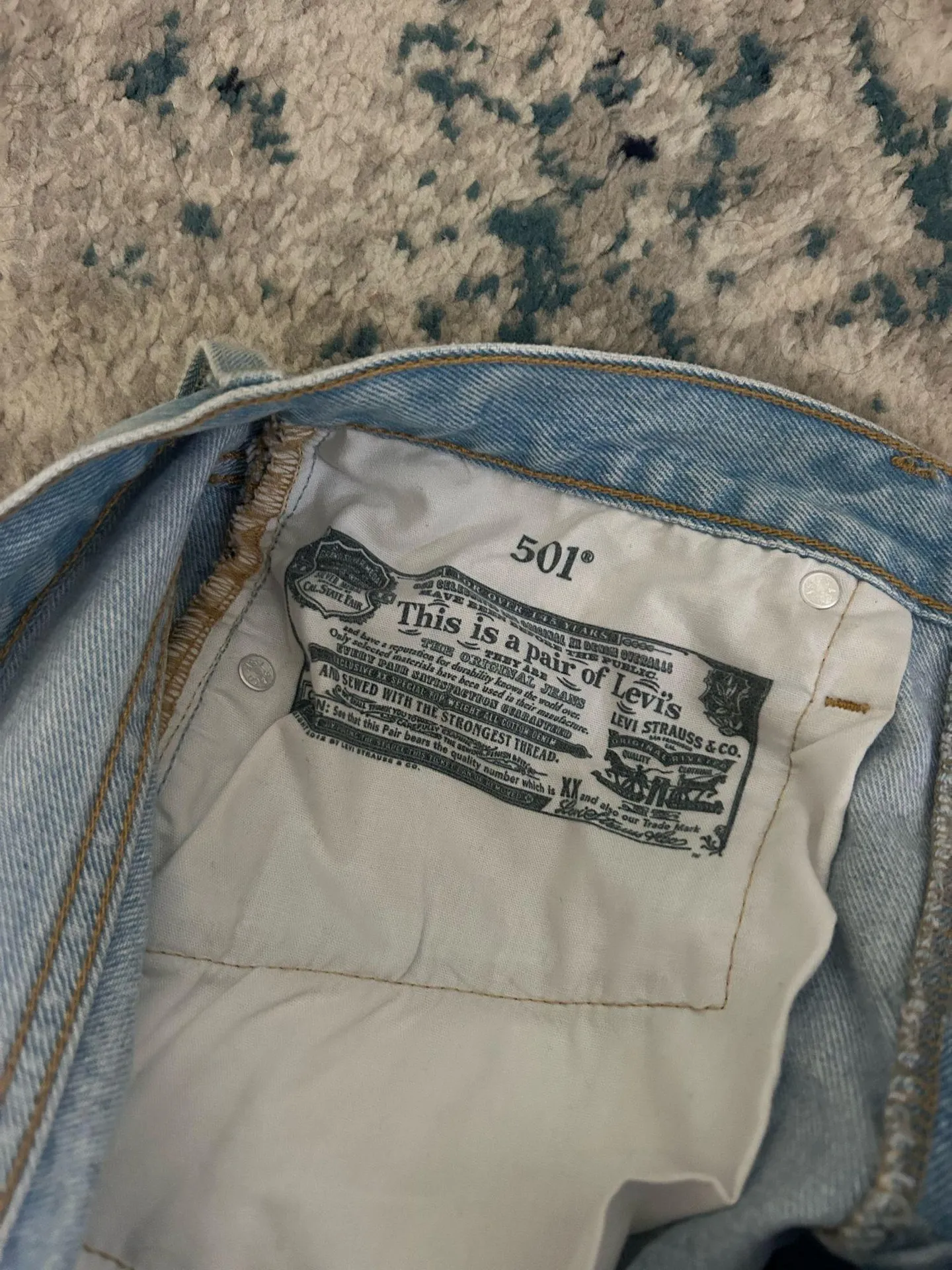 Levi’s 501 Shorts High-Rise - Image 4