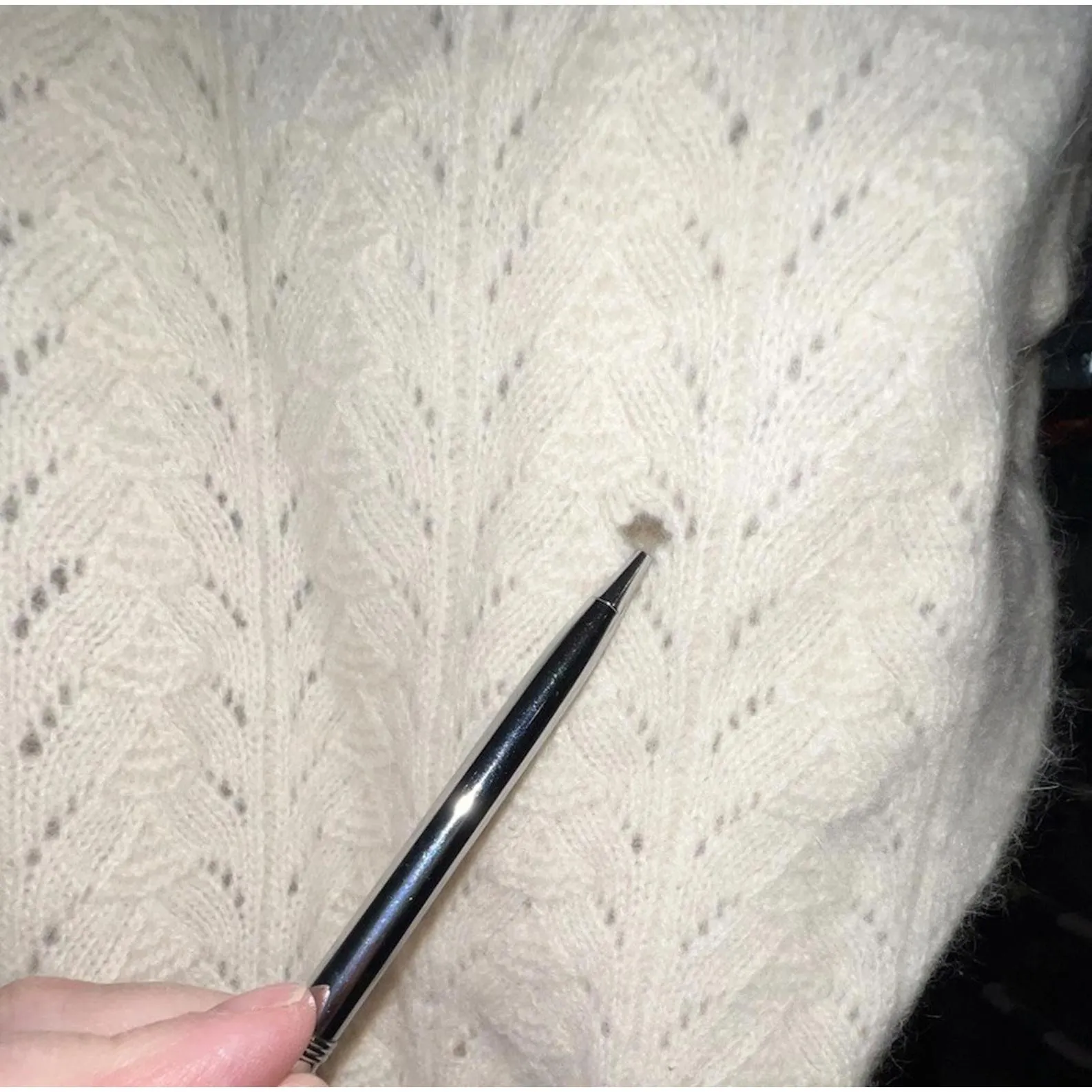 VTG 1970s Evan-Picone Angora Wool Knit Button Sweater Vest Hong Kong Medium - Image 10