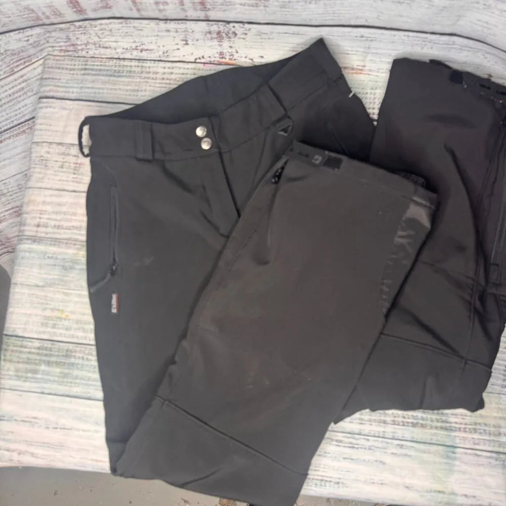 Killtec Natalya Women's Soft Shell Trousers Removable Straps & Edge Protector 8 Black - Image 3