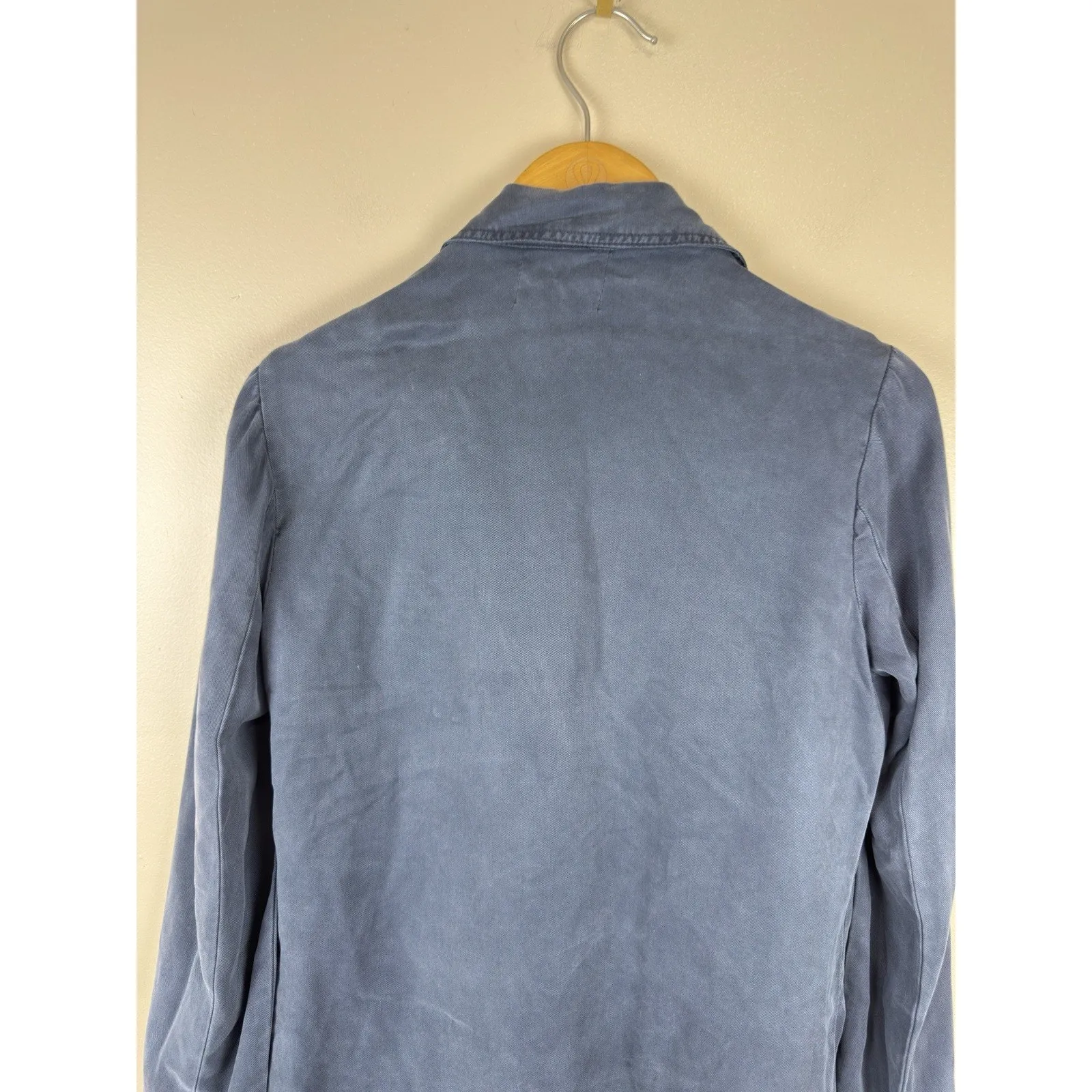 Monrow Women’s Oversized Blazer Size XS Blue - Image 5