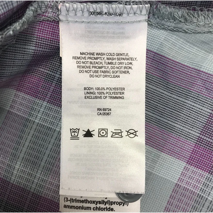 COLUMBIA Omni-Shade Plaid Shirt Women XL Everyday Outdoor Travel Western Country - Image 10