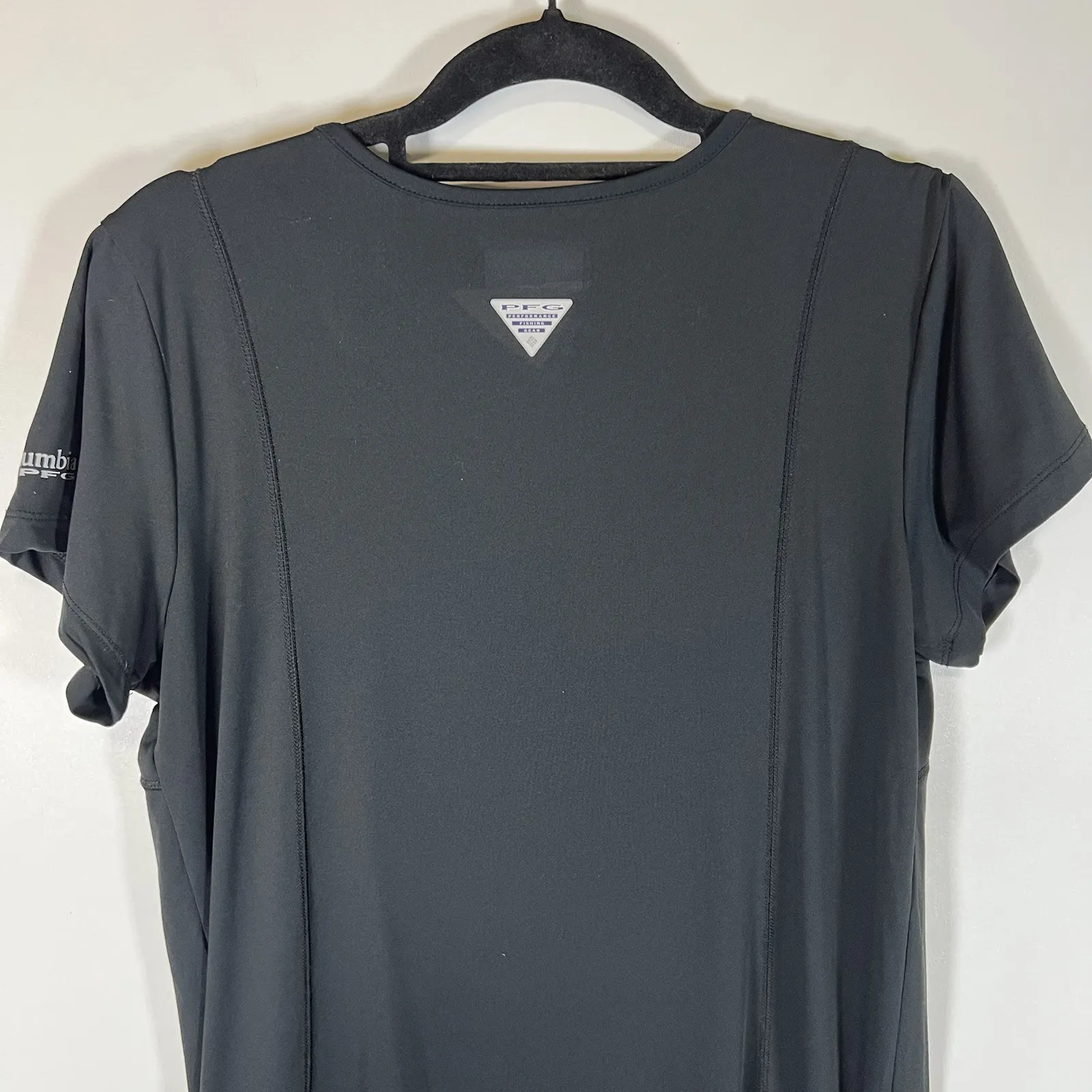 Women's Black‎ Columbia Sportswear PFG Performance Fishing Gear Dress Large Black - Image 8