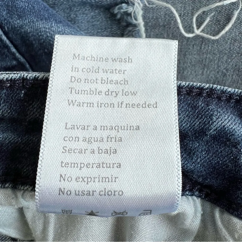 KanCan Estilo high rise raw hem cotton jeans 27 Blue - Image 13