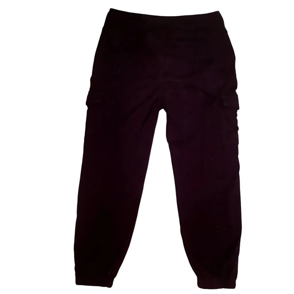 One A Day Elastic Fleece‎ Cargo Black Legging Pants Size XL Streetwear Gorpcore - Image 2