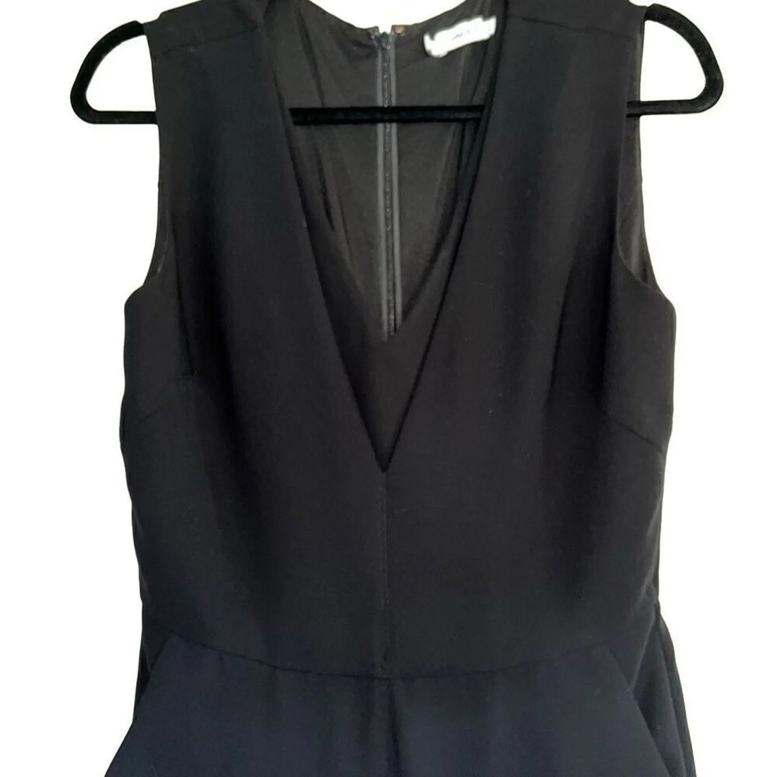 Vince . Black v-neck jumpsuit 6‎ - Image 3
