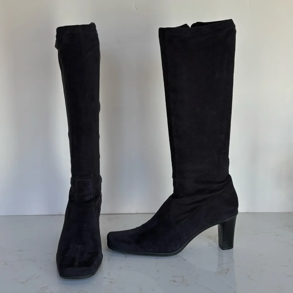 Franco Sarto Suede Knee-High Boots - Image 2