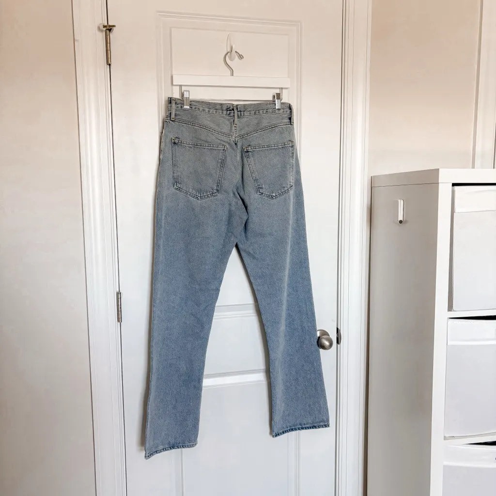 AGOLDE Lana Straight Jeans Riptide - Image 6