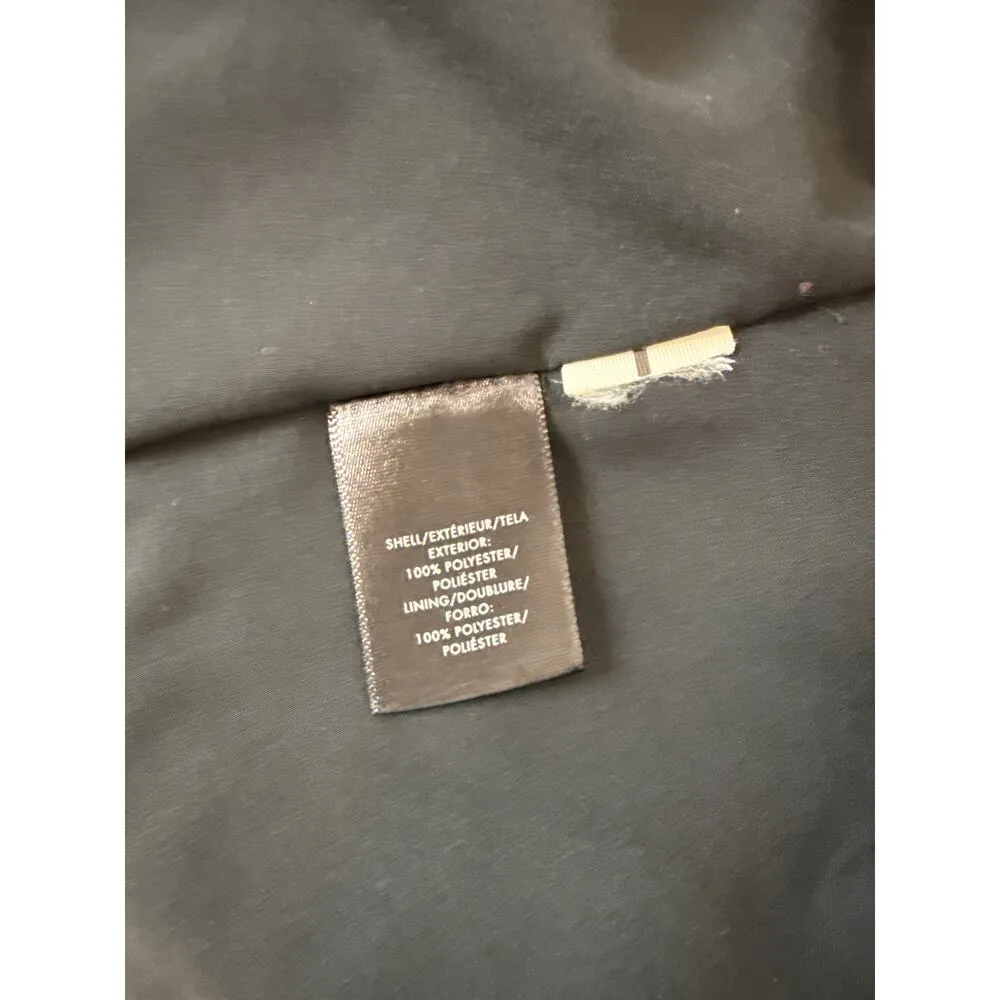 Ann Taylor Blooms Ruffle Floral Shirtdress Long Sleeve Mini Career Womens Size S - Image 9