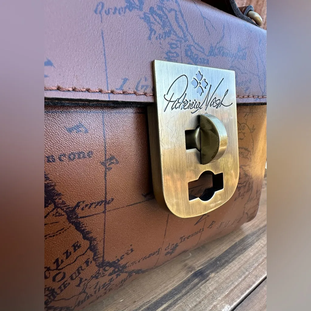 Patricia Nash Carisbrooke Satchel (RIOT RUST) - Image 6