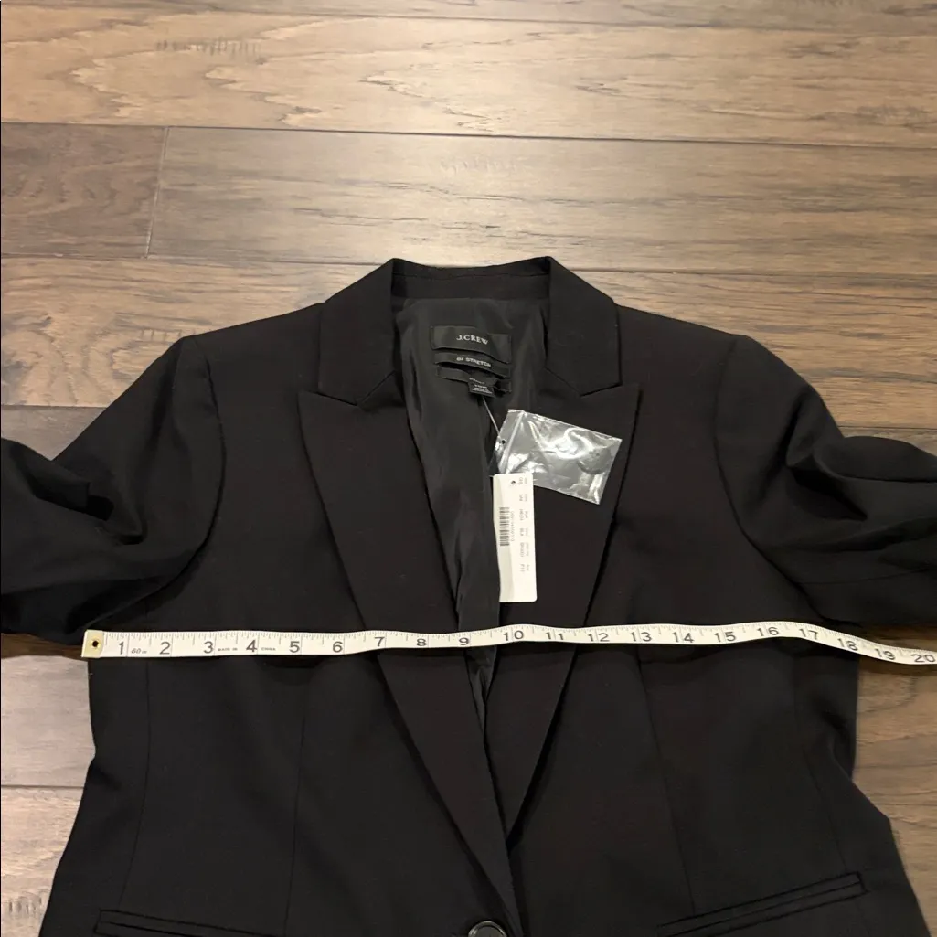 New With Tags JCrew Petite Parke Bi-Stretch Blazer Sz 10P - Image 6