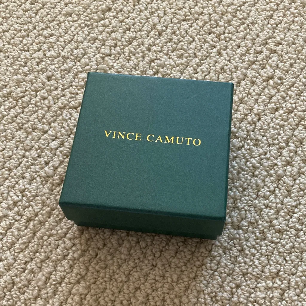 NEW Vince Camuto Chain Link Bracelet Pave 14kt Gold Plated Size 7.5” NIB - Image 2