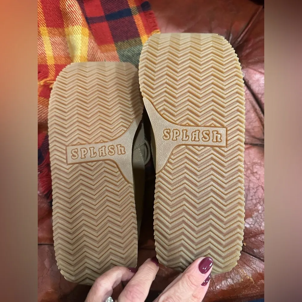 EUC SPLASH SUEDE  platform SNEAKERS SHOES - Image 5