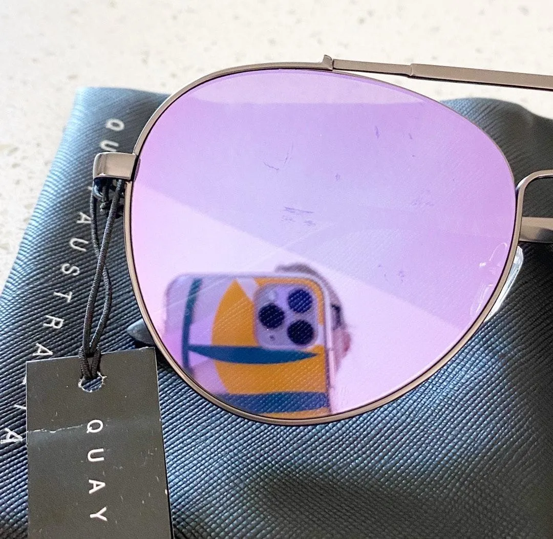 Quay Australia Lickety Split Aviator Sunglasses - Image 7