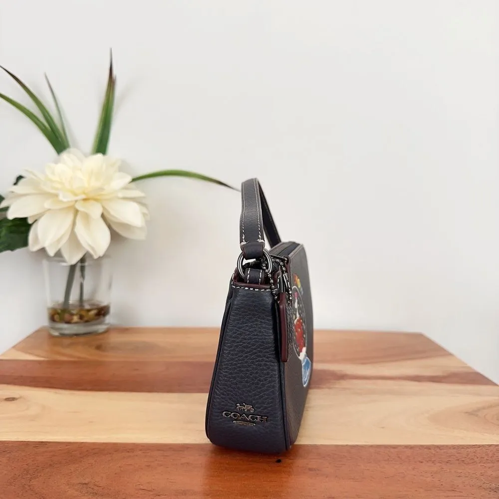 NWT Coach X Peanuts Nolita 19 With‎ Snoopy Let It Snow Motif - Image 4