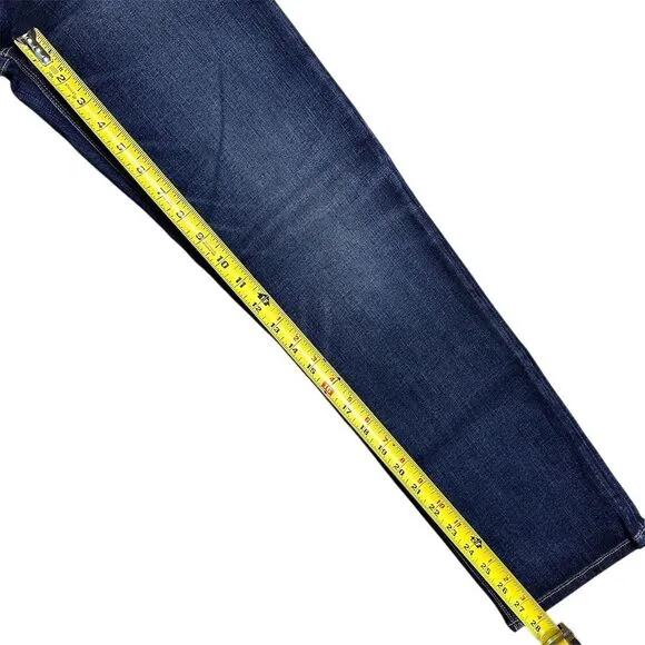 Hudson Jeans Women's Size 26 Blue Dark Wash Cigarette Jeans Slim‎ Straight - Image 9