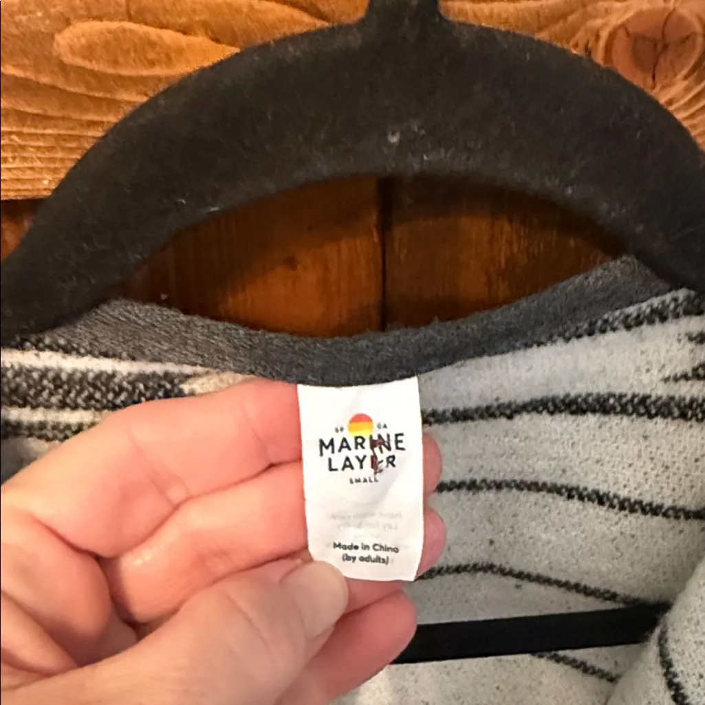 Marine Layer Mariella Reversible Jacket Size S - Image 4