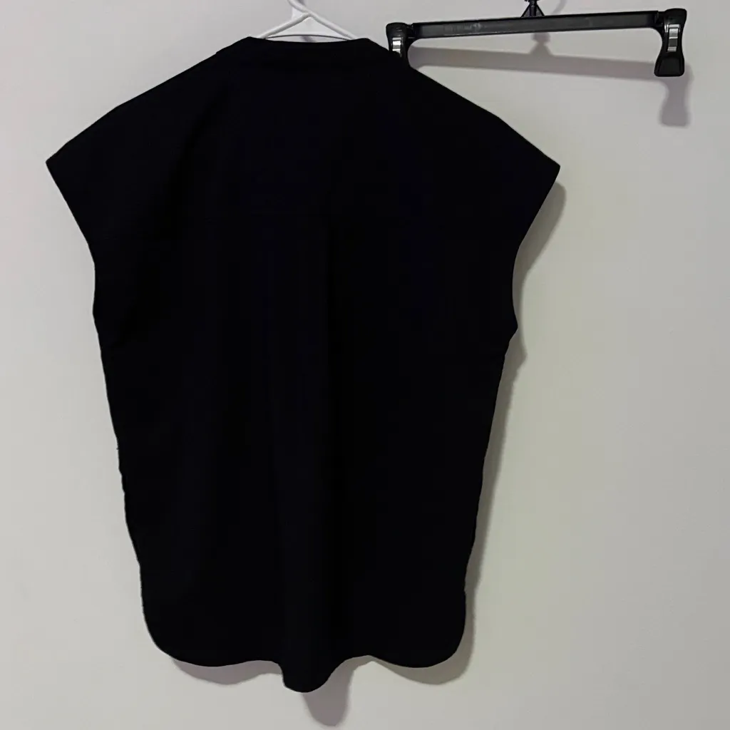 Healing Hands Black Scrub Top Only - Image 6