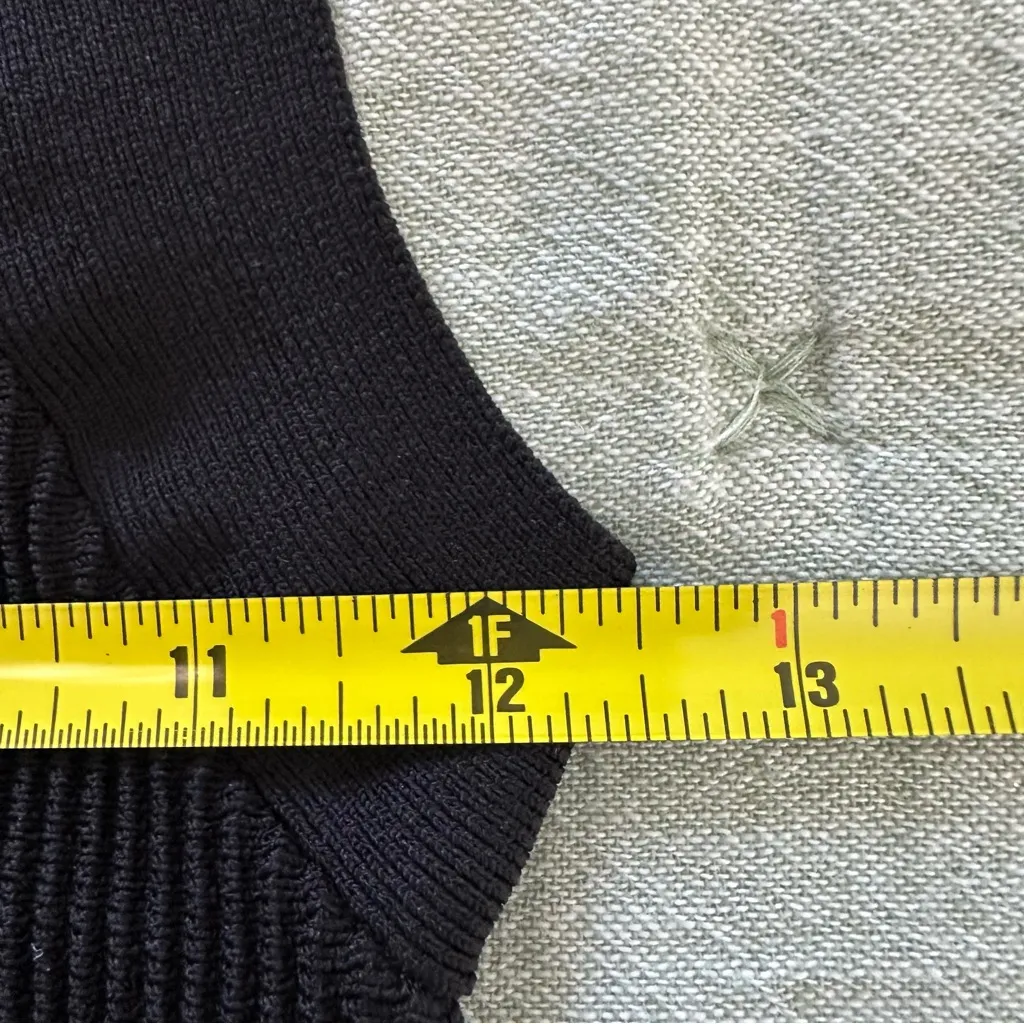 Aritzia Babaton Women’s Black Cropped Ribbed Sculpt Tank XS - Image 5