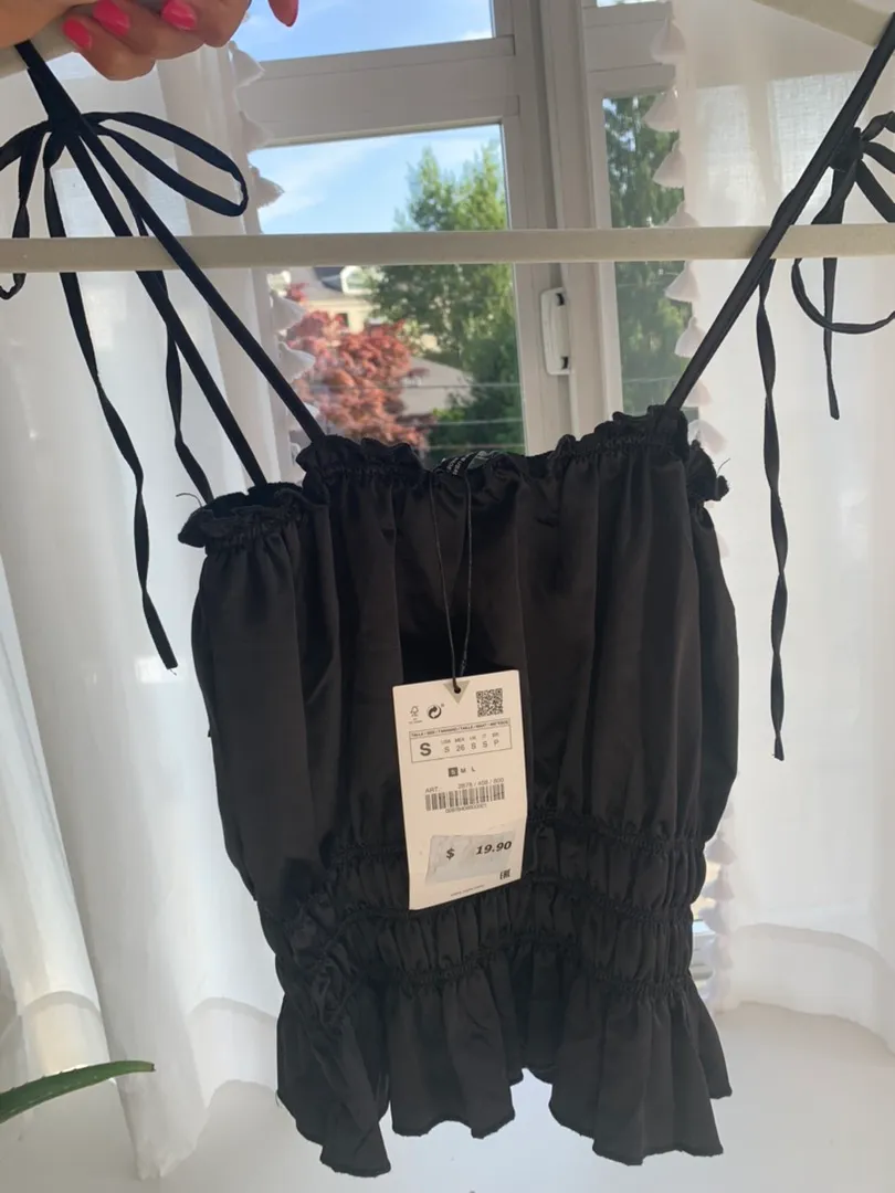 ZARA Black  Top! - Image 2