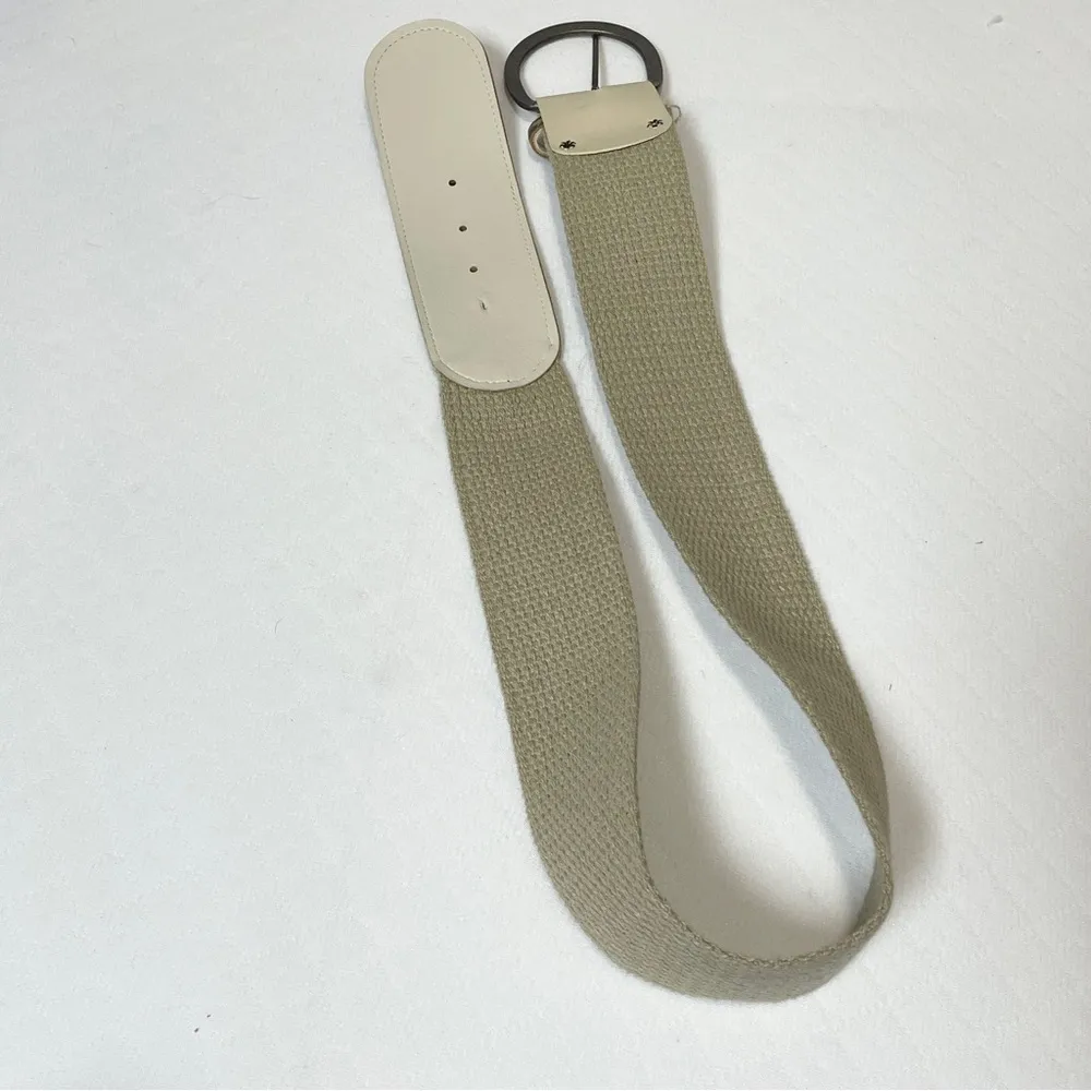 Leopard Print Belt with Tan Strap - Image 4